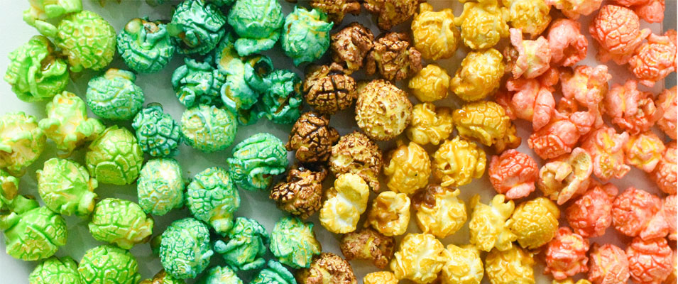 Heidelbeer-Popcorn