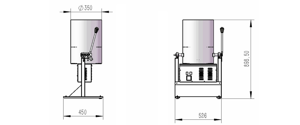 XFD Karamellisierer und Popcornmaschine