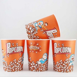 Karton Popcorn Tasse Snack Fast-Food-Verpackung Box