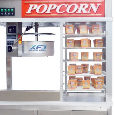 Double Kettle Popcorn Machine