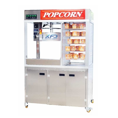 Double Kettle Popcorn Machine