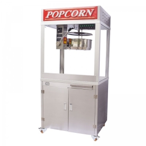 Popcornmaschine mit einem Wasserkocher