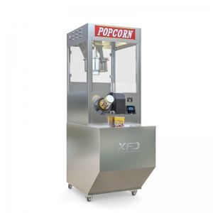 Popcornmaschine mit Anzeigesystem
